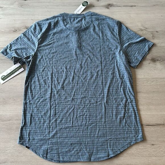 Thread 4 Thought Topview Stripe Triblend SS Henley Blue L NWT Stitch Fix - Picture 8 of 8